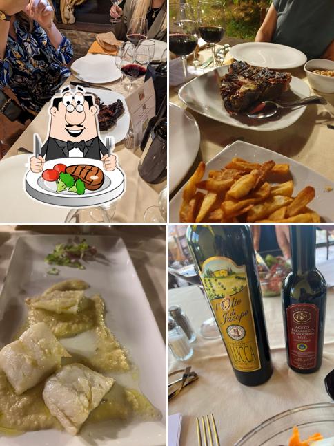 Bistecca al Ristorante Osteria Del Vecchio Olivo