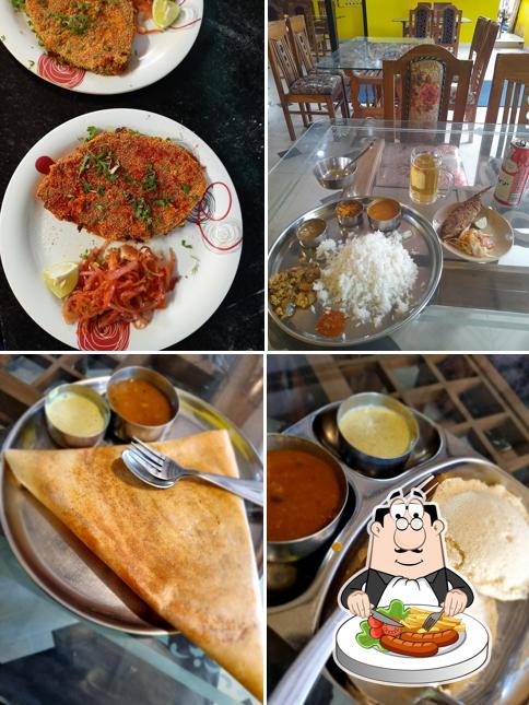 Food at Udupi's Hotel SAM