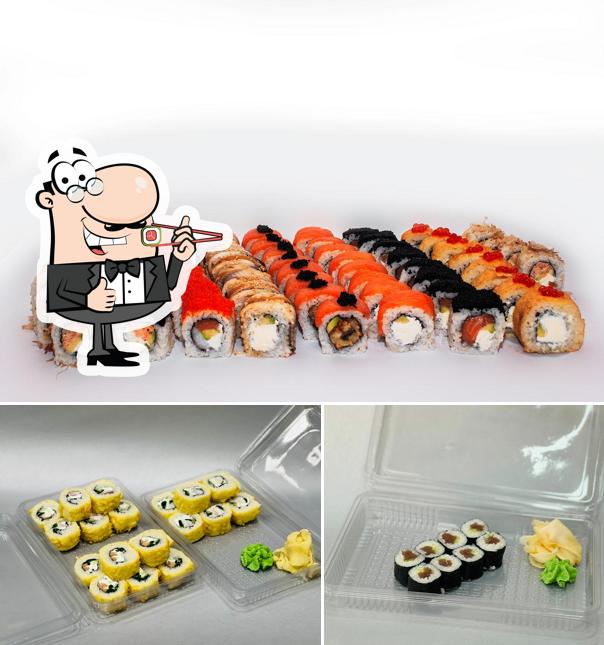 Prenez différentes options de sushi