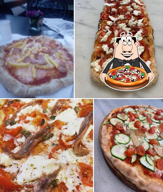 Choisissez différents genres de pizzas