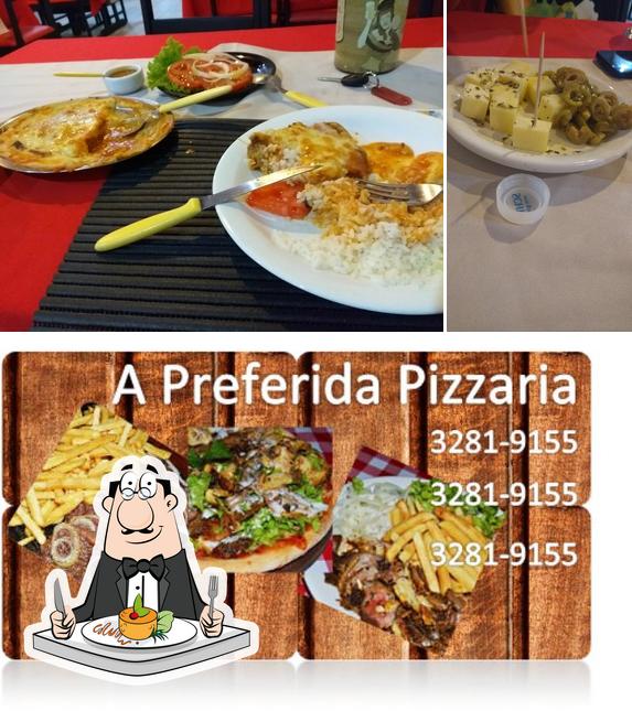 Comida em A Preferida Restaurante e Pizzaria