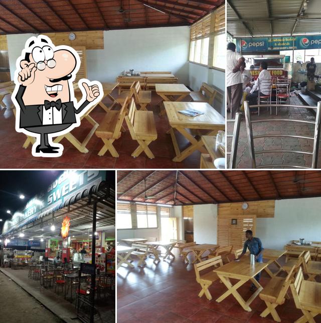 The interior of Sree Ganesh Bakery