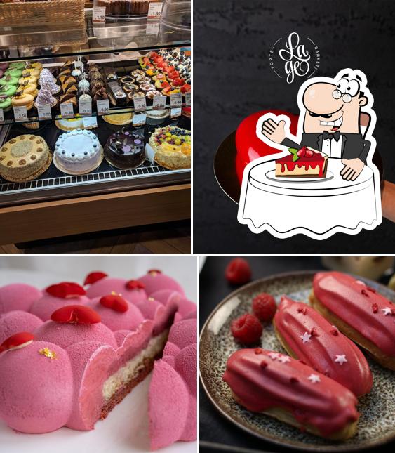 Gan Bei Galerija Centrs offers a range of desserts