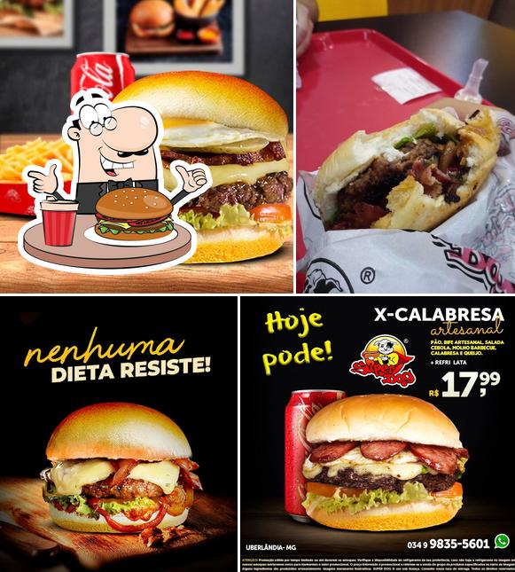 Consiga um hambúrguer no Super Dog Hamburgueria Uberlândia MG