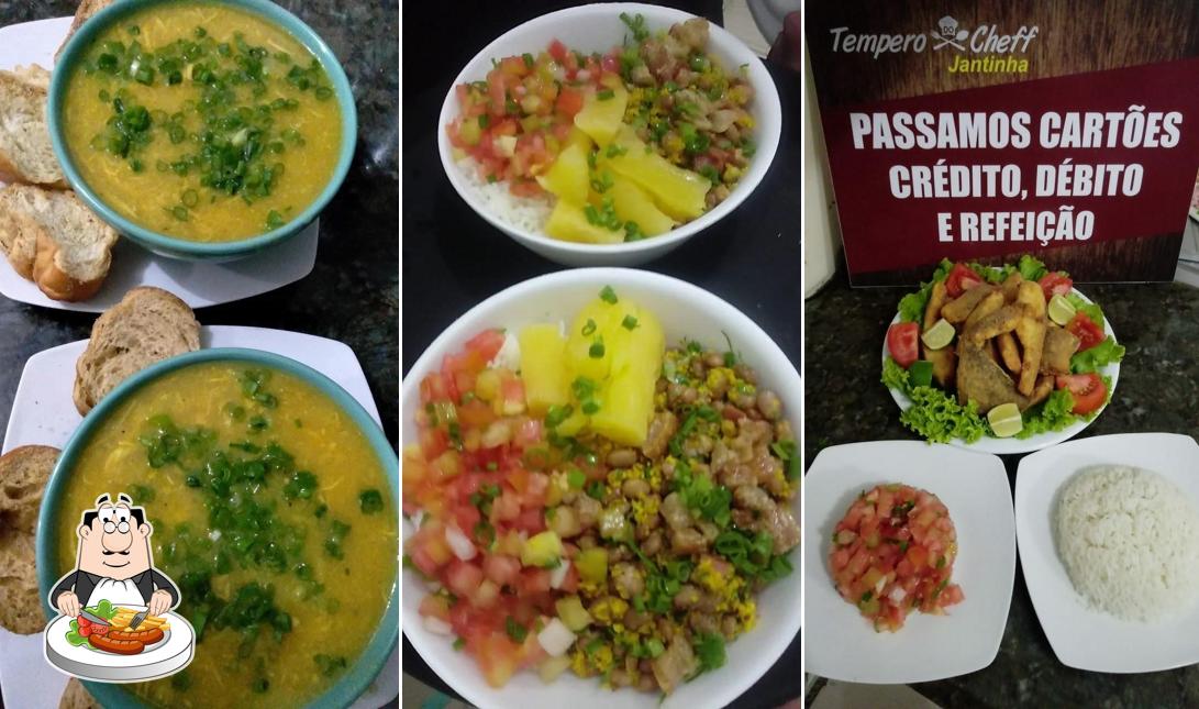 Comida em Tempero do Cheff Jantinha