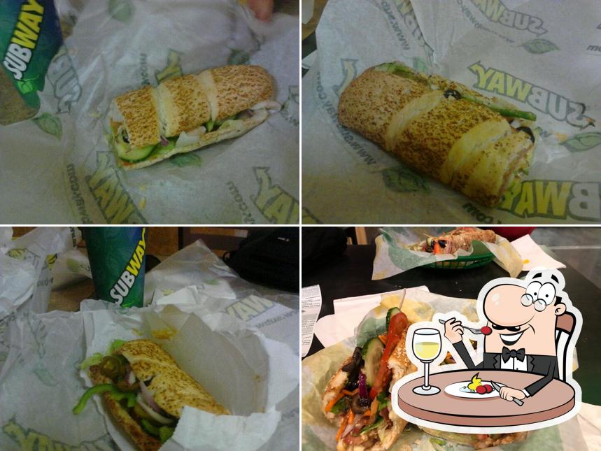 Nourriture à Subway