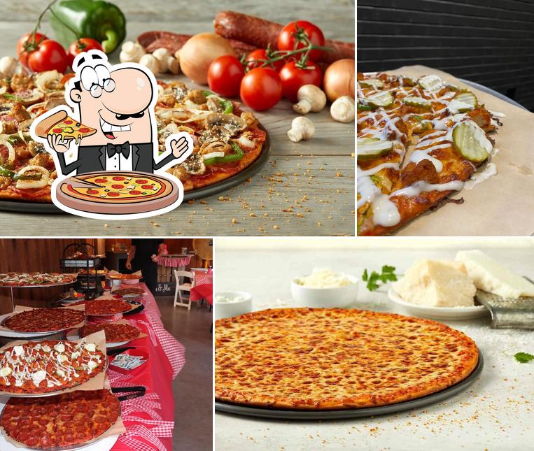 Попробуйте пиццу в "Donatos Pizza"