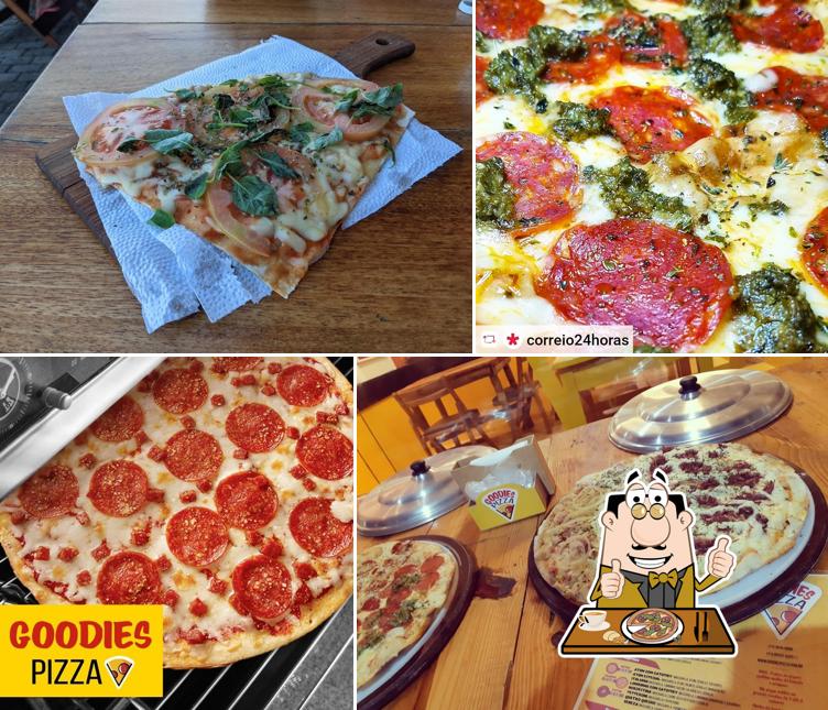 В "Goodies Restobar" вы можете отведать пиццу