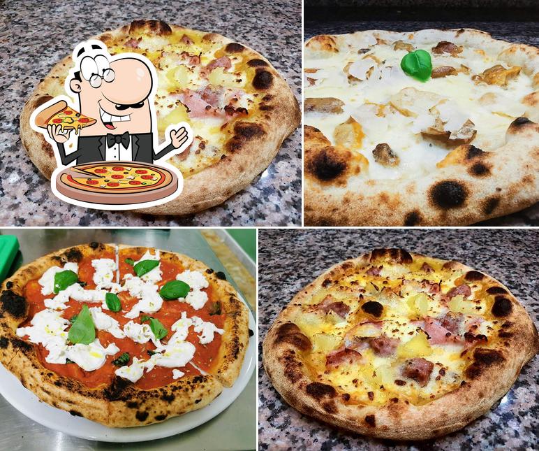 Scegli tra le molte varianti di pizza