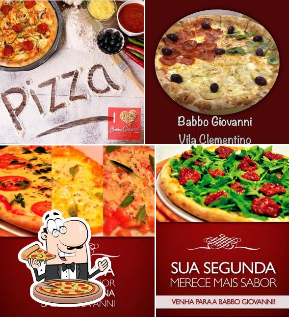 Peça pizza no Babbo Giovanni VILA CLEMENTINO