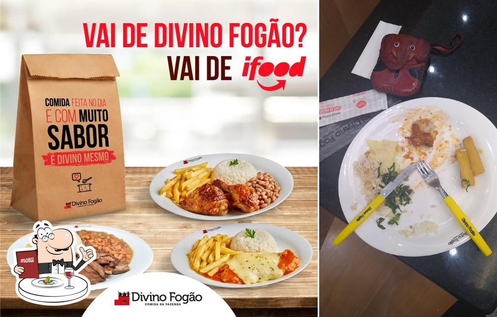 Comida em Divino Fogão