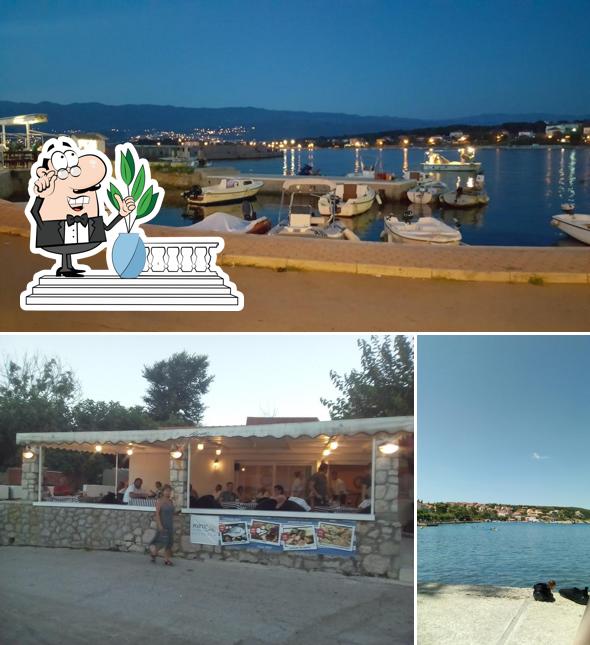 Gli esterni di Restoran Portić