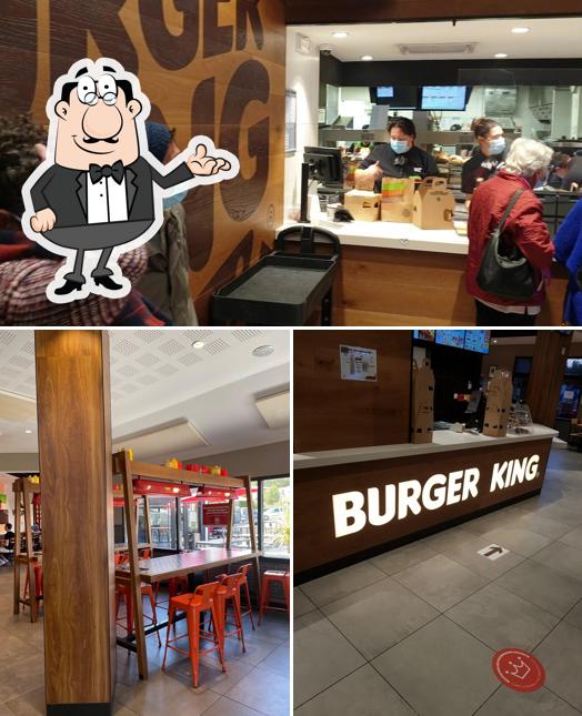 L'intérieur de Burger King