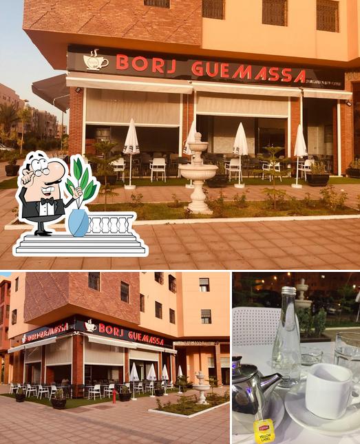 Café Borj Guemassa se distingue par sa extérieur et boisson