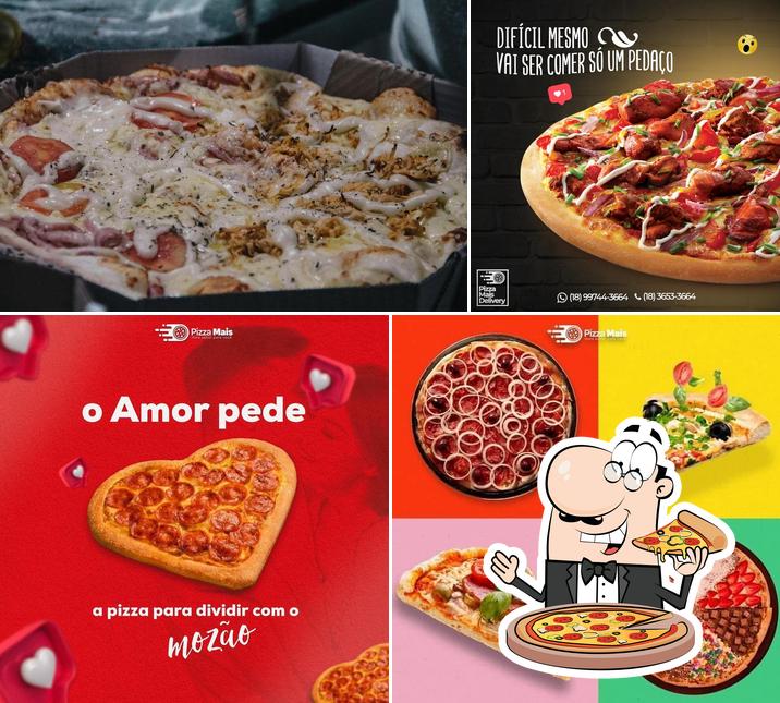 Escolha diversos estilos de pizza