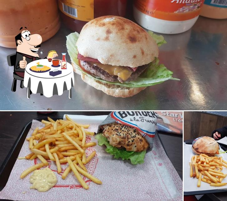 Commandez un hamburger à Comptoir La Mascotte La Rochelle