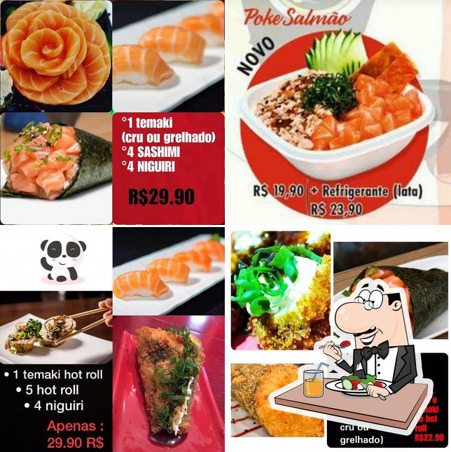 Comida em Panda’s Sushi