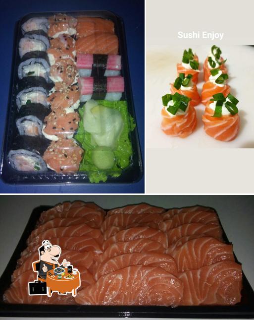 Consiga frutos do mar no Sushi Delivery Express