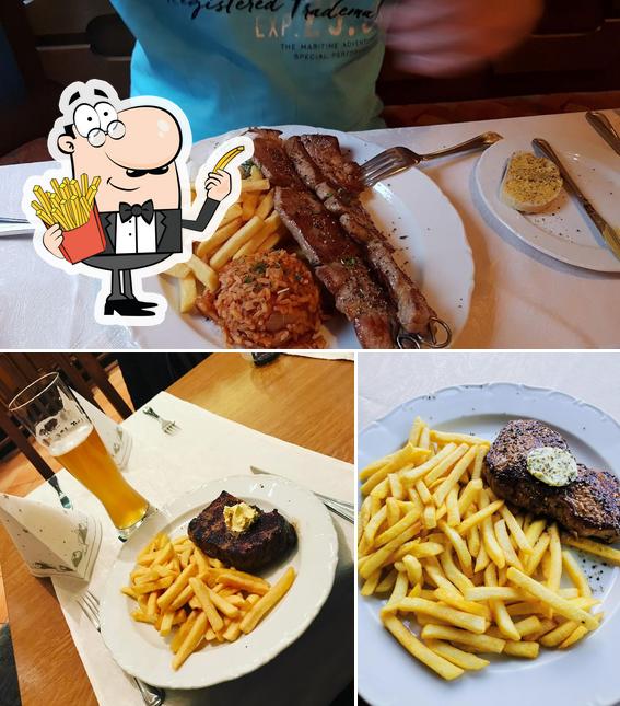 Commandez des frites à Steakhaus Argentina im Haus Büscher