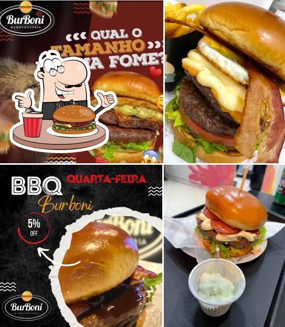 Os hambúrgueres do Burboni Hamburgueria Mairiporã irão satisfazer uma variedade de gostos