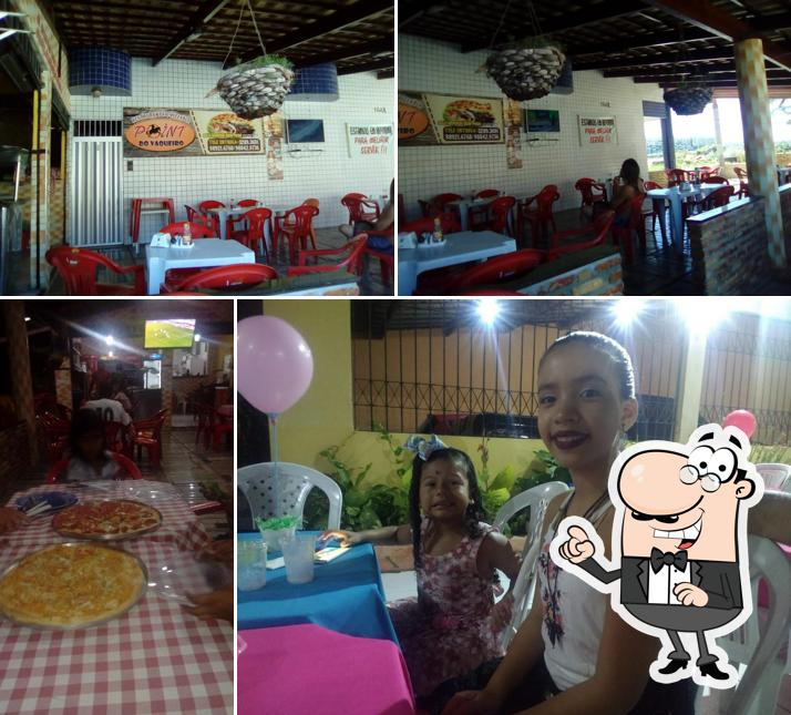 O interior do Churrascaria e Pizzaria Point do Vaqueiro