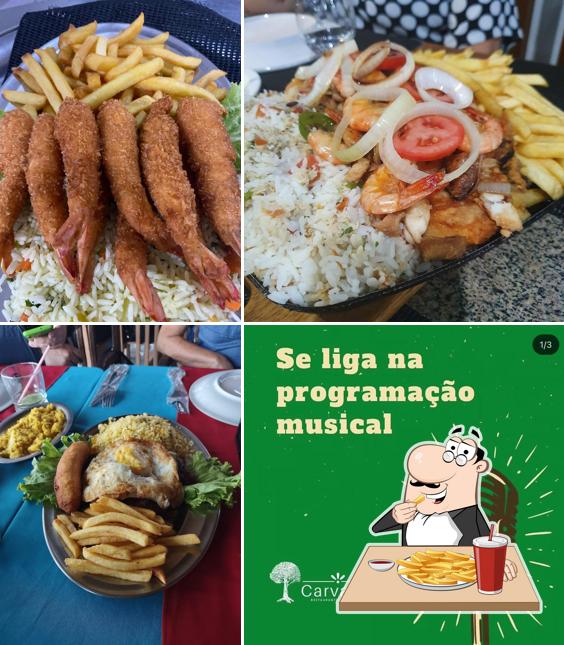 Prove cbatatas fritas francesas no RESTAURANTE e PIZZARIA CARVALHO