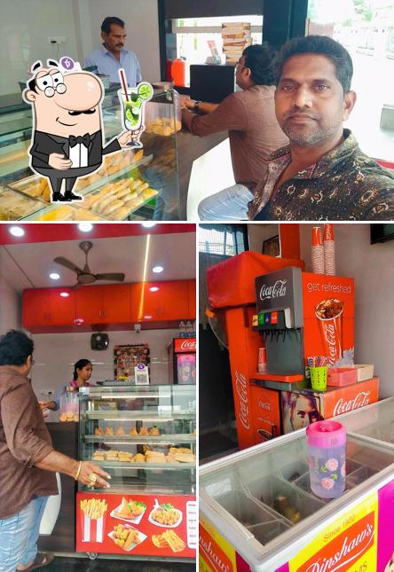 Enjoy a drink at Pushkar Cafe