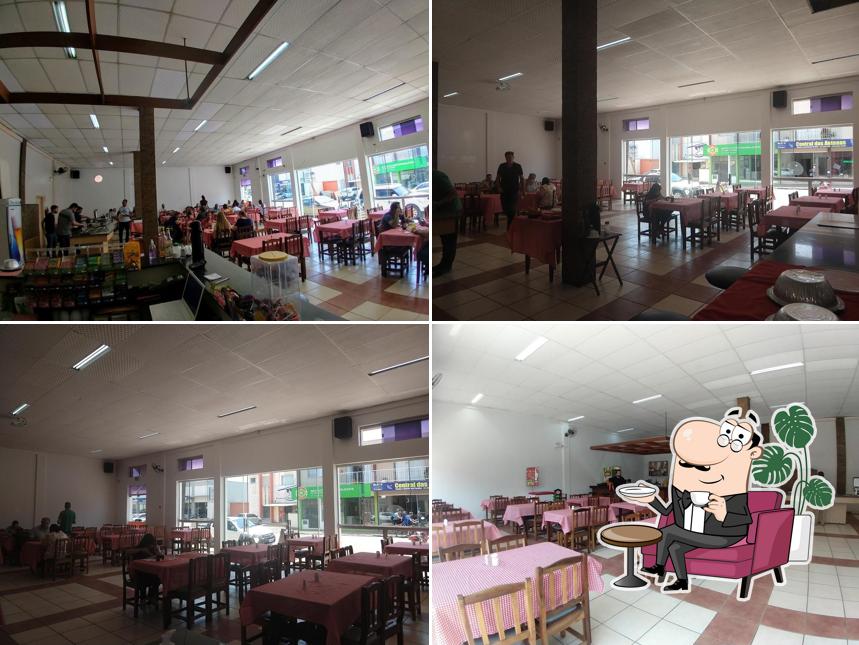 Veja imagens do interior do Bom Apetite churrascaria e pizzaria