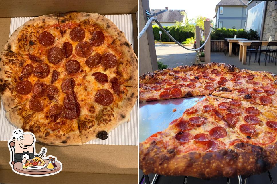 A Boonies Pizza, vous pouvez commander des pizzas