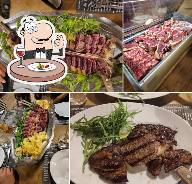 Cibo al Hostaria La Cerquetta