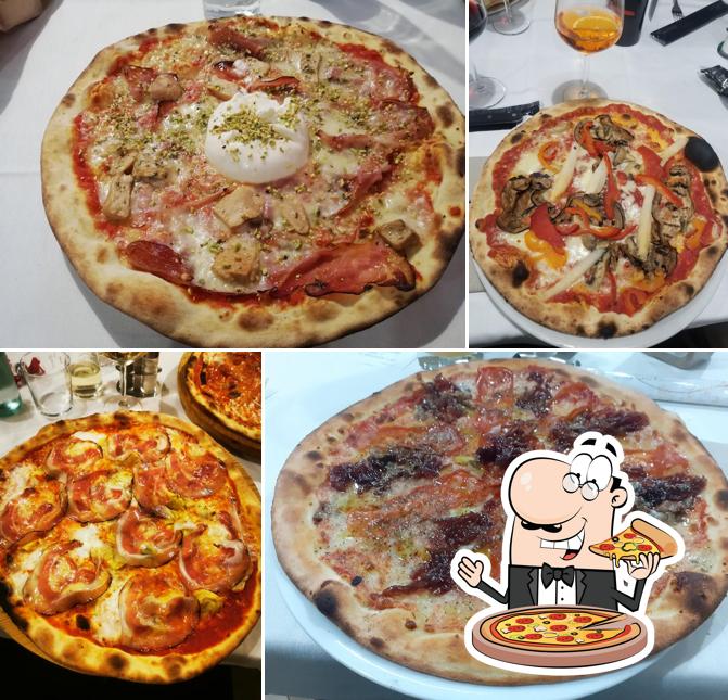 Choisissez différents genres de pizzas