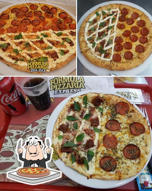 Elige una pizza en Fórmula Pizzaria Centro BH