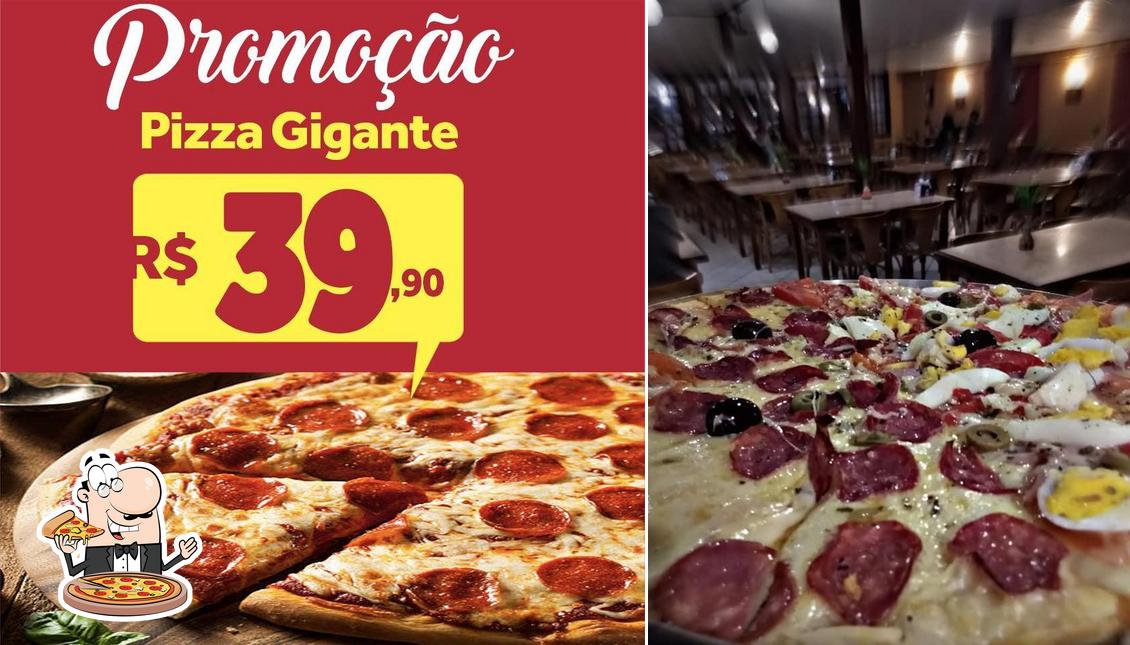 Peça pizza no Pizzaria e Restaurante Moinhos