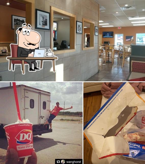Check out how Dairy Queen looks inside