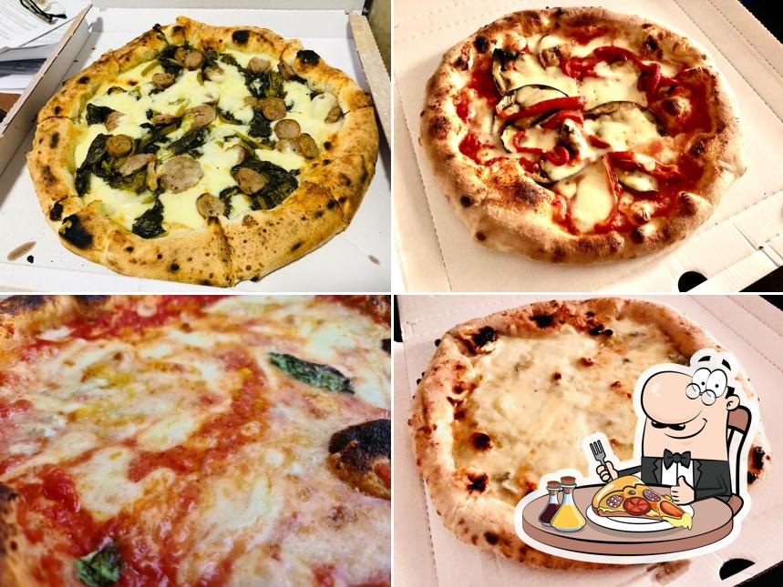 A La terracotta trattoria pizzeria, puoi goderti una bella pizza