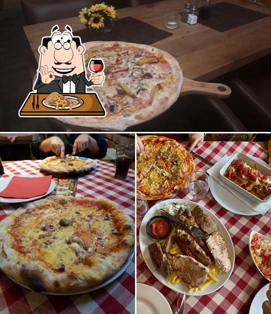 Pick pizza at Bistro pizzeria Chiara