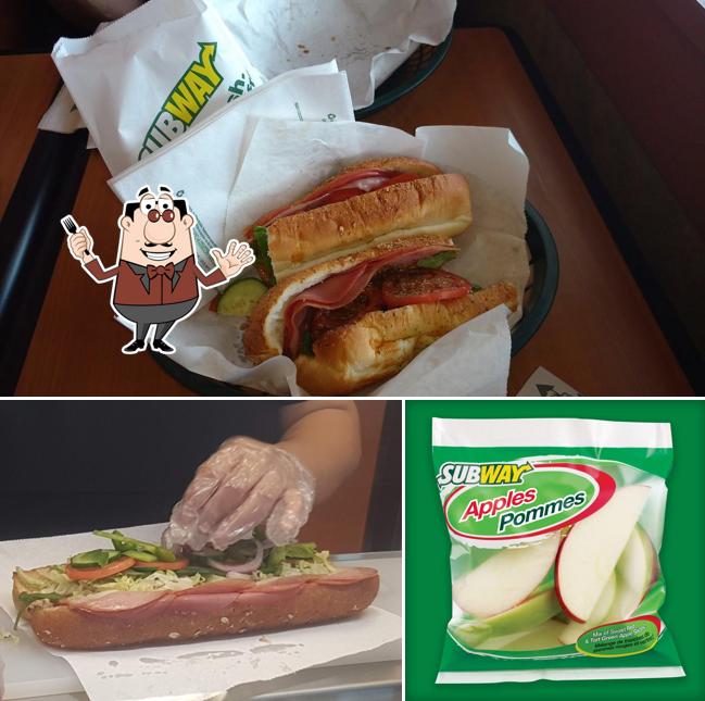 Plats à Subway