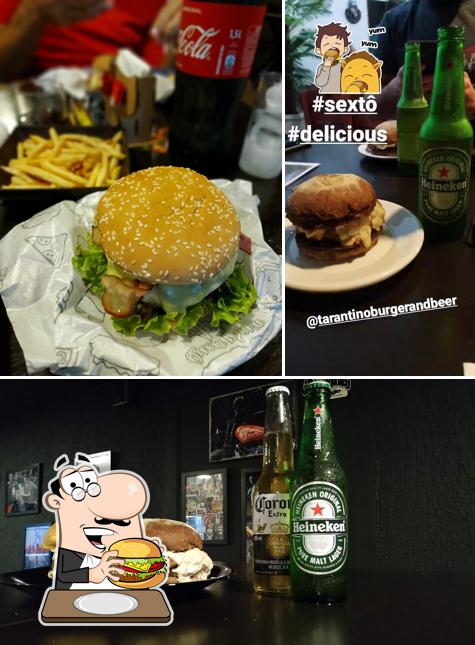 Consiga um hambúrguer no Tarantino Burger and Beer