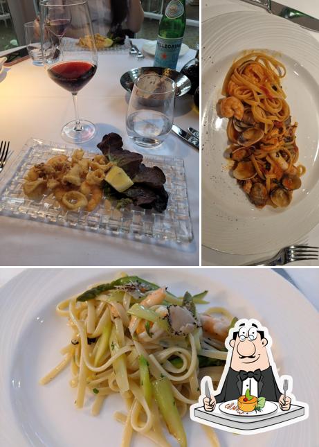 Spaghetti al Ristorante Il Cortile