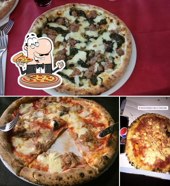 Scegli una pizza a Mediterraneo Cibo&Tradizione