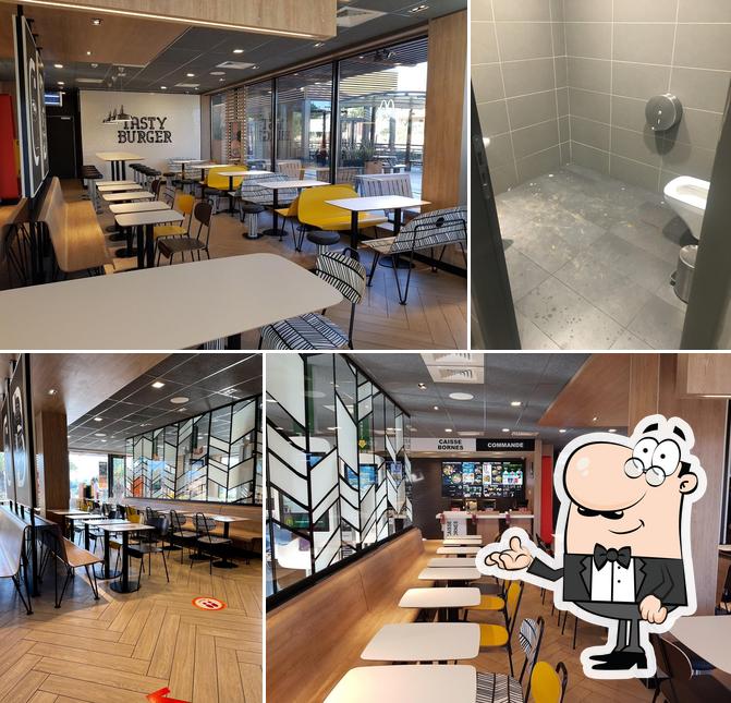 L'intérieur de McDonald's