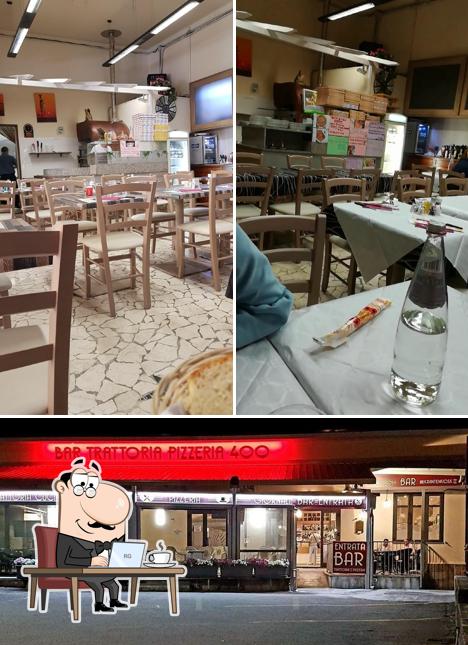 Gli interni di Bar Ristorante Pizzeria "400"