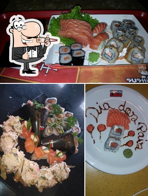 Peça diversas opções de sushi