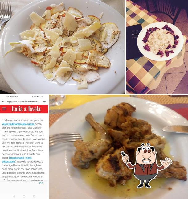 Cibo al Ristorante Trattoria Bar Ferri