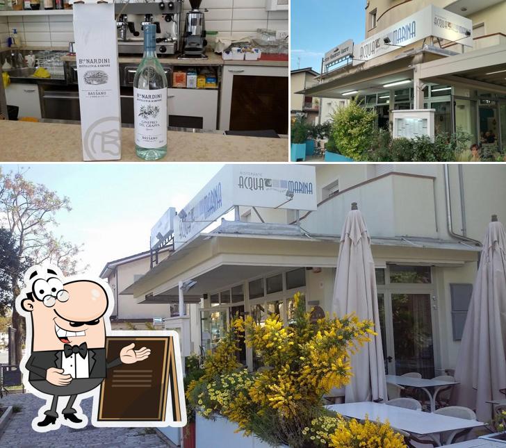 La foto di esterno e alcol da Ristorante Acquamarina