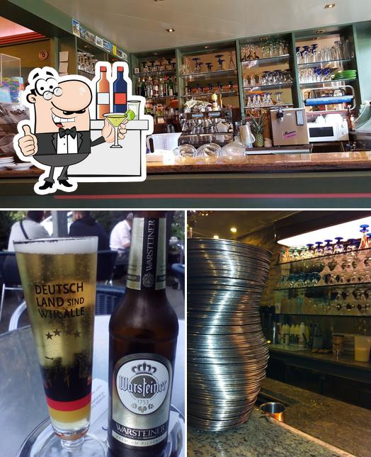 Помимо прочего, в Eis-Café-Milano есть барная стойка и пиво
