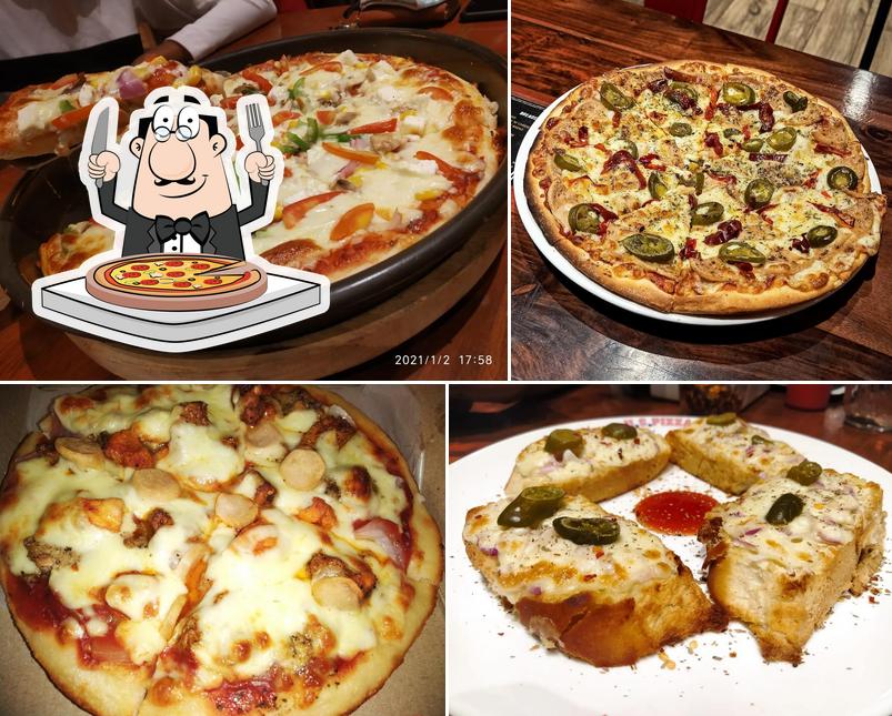 At US Pizza, Puri, you can try pizza