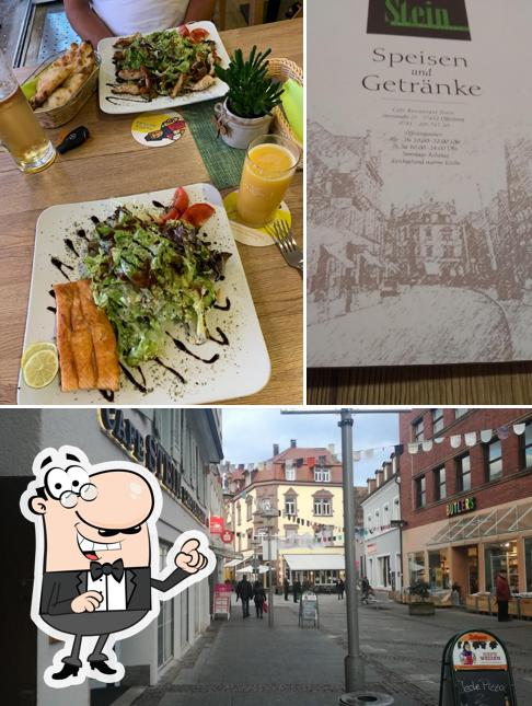 Observa las fotos que hay de exterior y comedor en Café Stein Restaurant