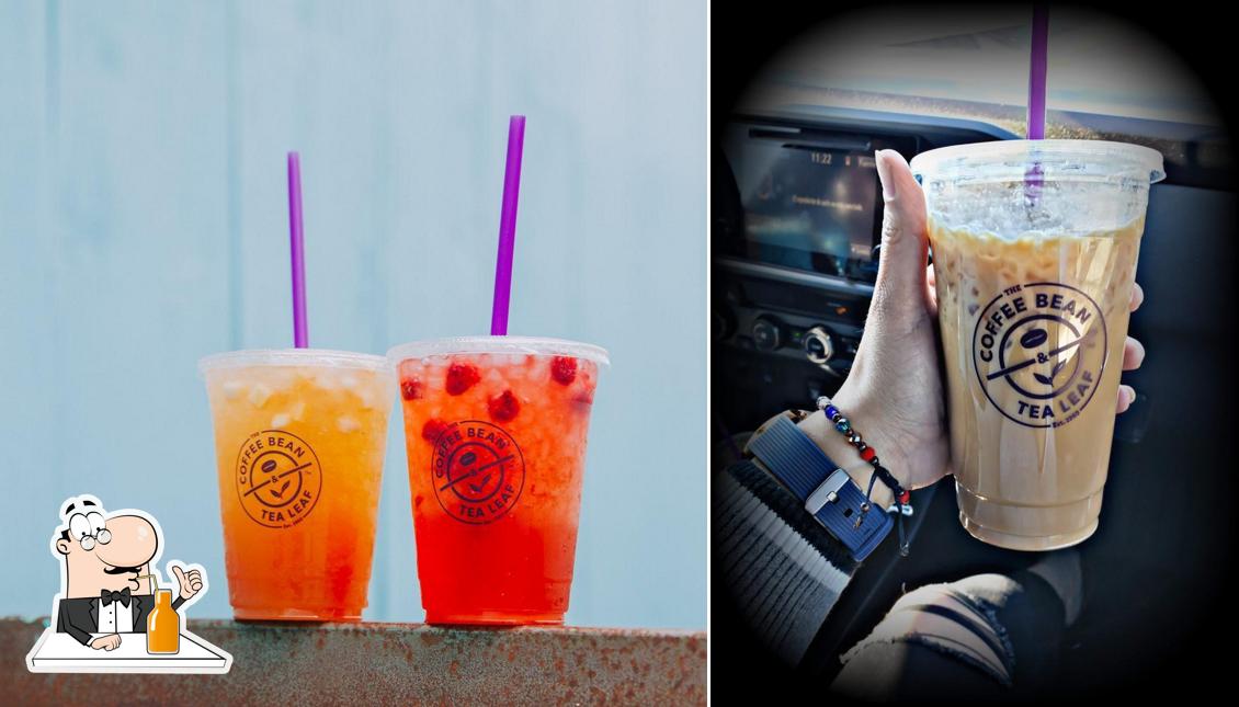 The Coffee Bean & Tea Leaf serves a range of drinks