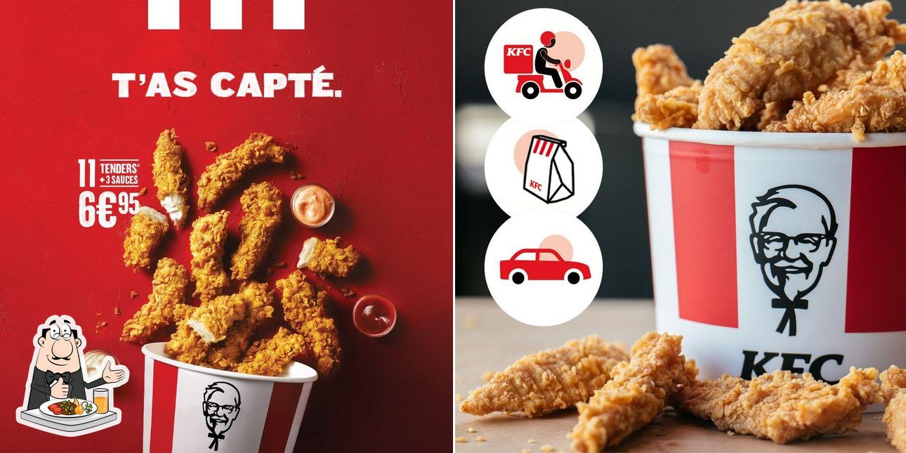 Plats à KFC Lyon Moulin-à-Vent